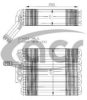 VW 357820103A Evaporator, air conditioning